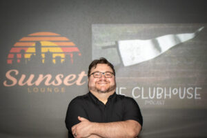 Rob Ervin — The Clubhouse Podcast, Sunset Lounge studio
