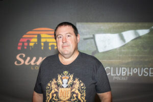 Alex Barhill — The Clubhouse Podcast, Sunset Lounge studio