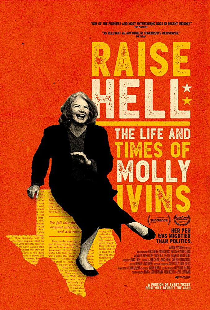 Jenn Rohm Reviews “Raise Hell: The Life and Times of Molly Ivins”