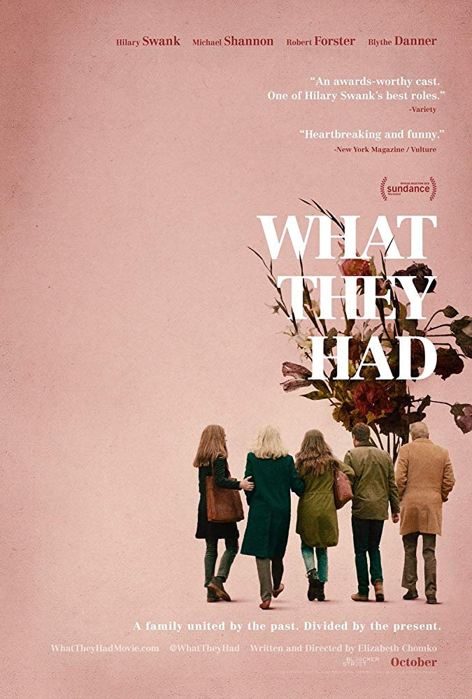 Rob Reviews “What They Had”