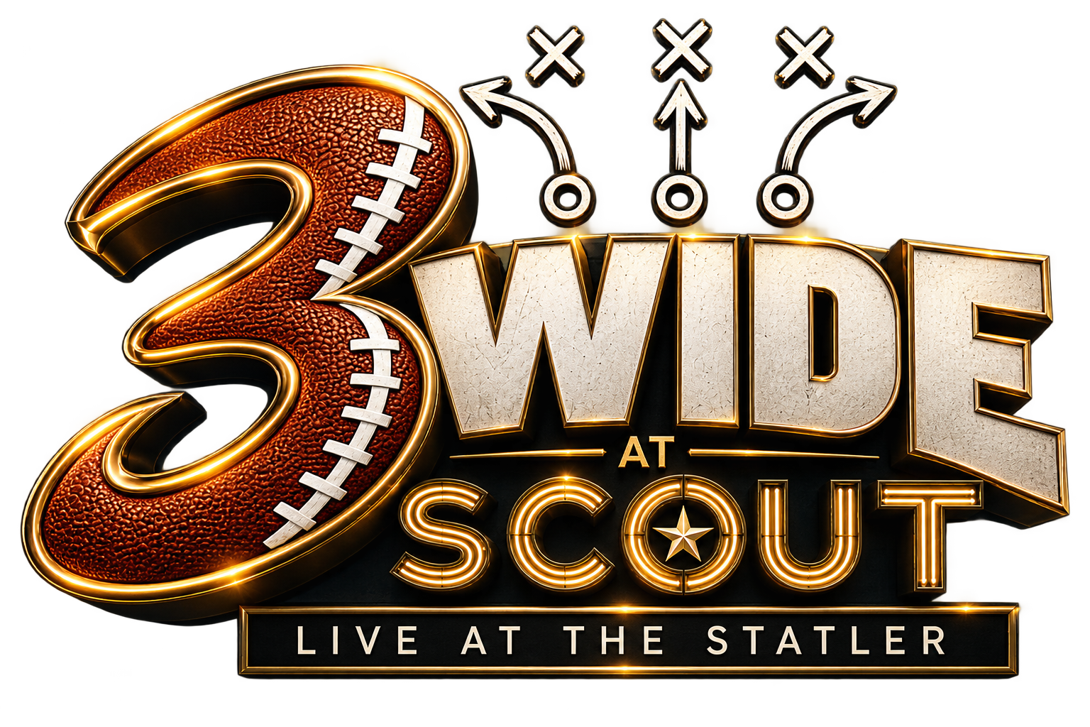 Three Wide at Scout, Live at The Statler — Cover Art