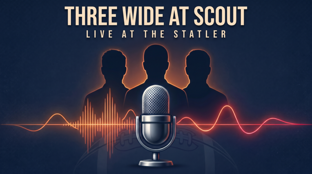Three Wide at Scout, Live at The Statler — podcast artwork